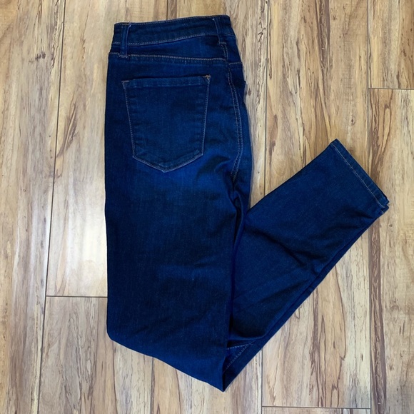 Refuge 8 Dark Denim Stretch Skinny Jeans - Picture 4 of 6